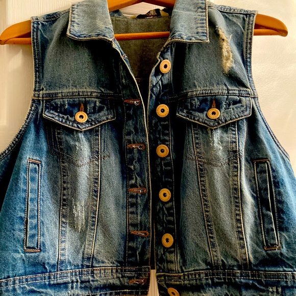 Highway Jeans Jackets & Blazers - Denim Vest 1X